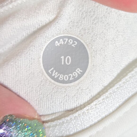 Lululemon Pace Setter Skirt 13" - 10 White - Picture 7 of 9